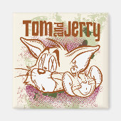 Tom en Jerry Brown en Green Magneet (Voorkant)