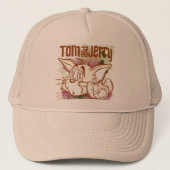 Tom en Jerry Brown en Green Trucker Pet (Voorkant)