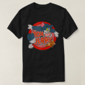 Tom en Jerry Cat Mouse T-shirt (Design voorkant)