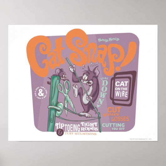 Tom en Jerry Cat Snap Poster (Voorkant)