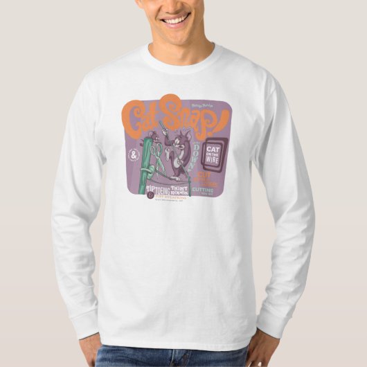 Tom en Jerry Cat Snap T-shirt (Voorkant)