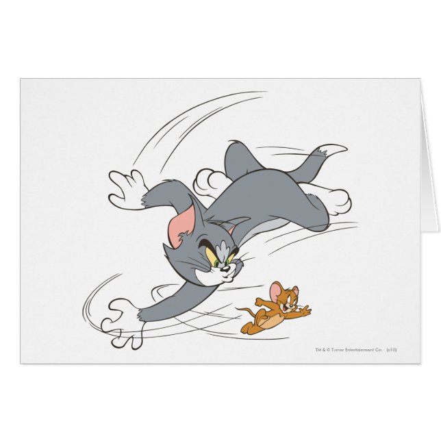 Tom en Jerry Chase Draaien (Voorkant Horizontaal)