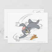Tom en Jerry Chase Draaien Briefkaart (Voorkant / Achterkant)