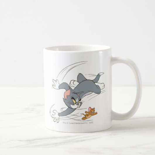 Tom en Jerry Chase Draaien Koffiemok (Rechts)