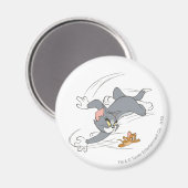 Tom en Jerry Chase Draaien Magneet (Voorkant / Achterkant)
