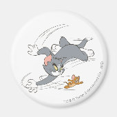 Tom en Jerry Chase Draaien Magneet (Voorkant)