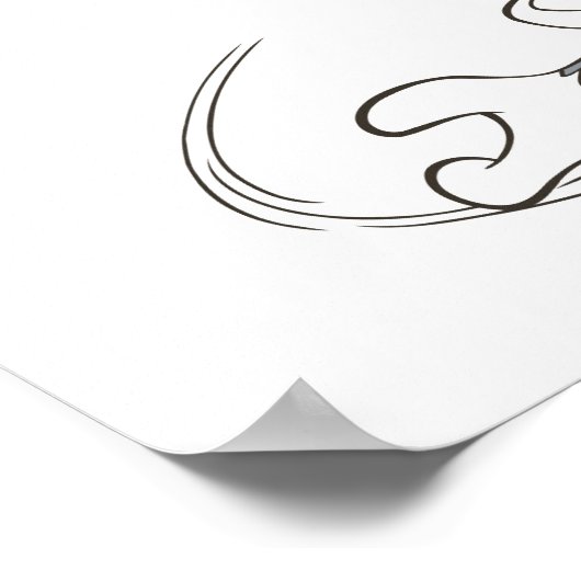 Tom en Jerry Chase Draaien Poster (Hoek)