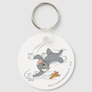 Tom en Jerry Chase Draaien Sleutelhanger