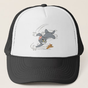 Tom en Jerry Chase Draaien Trucker Pet