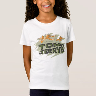 Tom en Jerry Chase Logo T-shirt