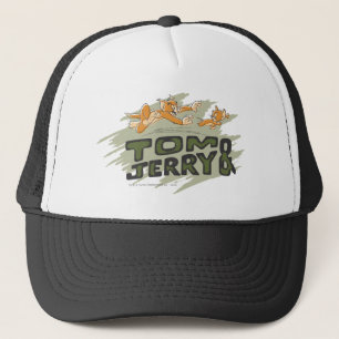 Tom en Jerry Chase Logo Trucker Pet