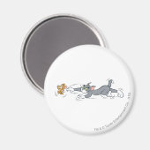 Tom en Jerry Chase Magneet (Voorkant / Achterkant)