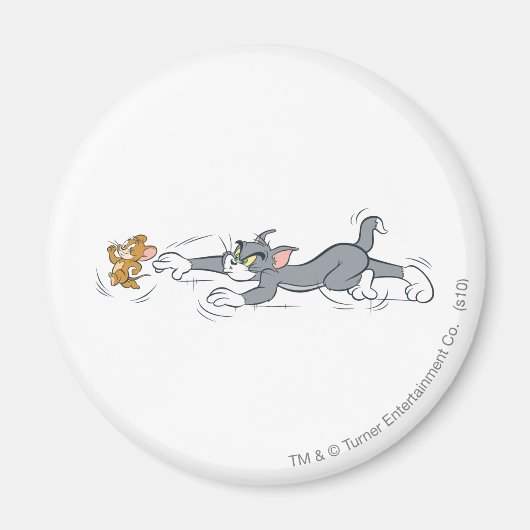 Tom en Jerry Chase Magneet (Voorkant)