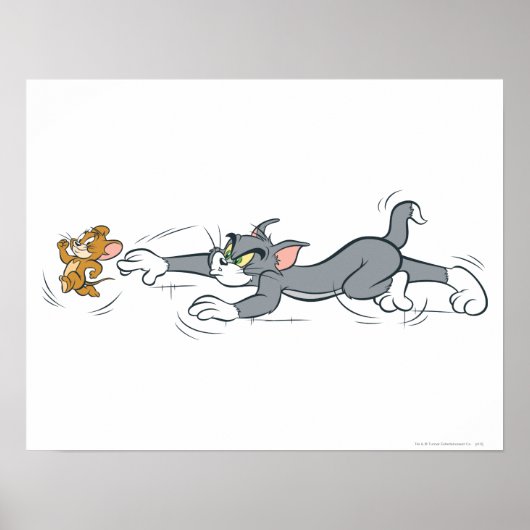 Tom en Jerry Chase Poster (Voorkant)