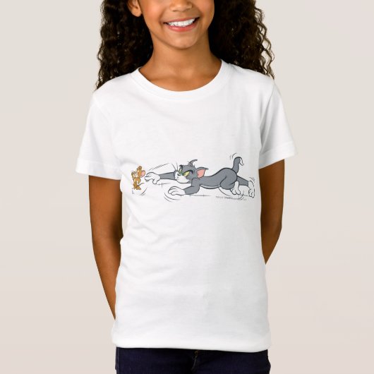 Tom en Jerry Chase T-shirt (Voorkant)