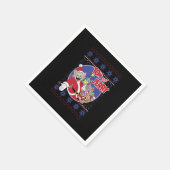 Tom en Jerry Classic Kerstmis Ugly Sweater_1 Servet (Hoek)