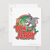 Tom en Jerry Classic Logo Briefkaart (Voorkant / Achterkant)