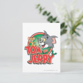 Tom en Jerry Classic Logo Briefkaart (Staand voorkant)