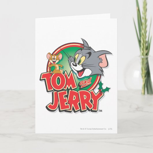 Tom en Jerry Classic Logo Kaart (Voorkant)
