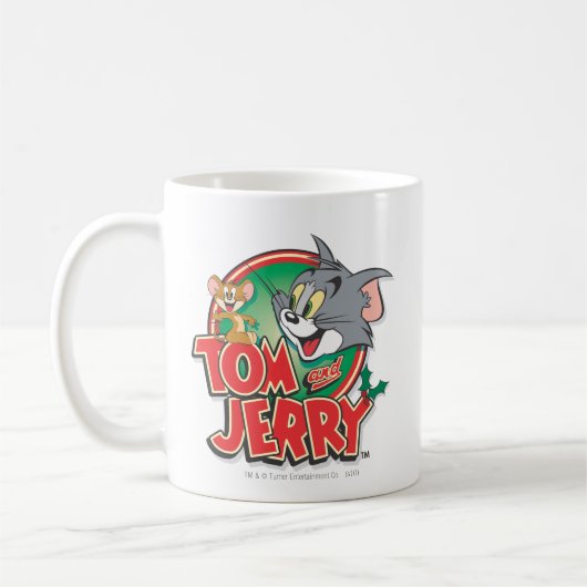 Tom en Jerry Classic Logo Koffiemok (Links)