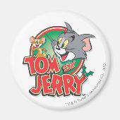 Tom en Jerry Classic Logo Magneet (Voorkant)