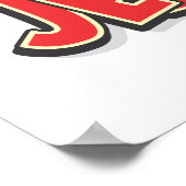 Tom en Jerry Classic Logo Poster (Hoek)