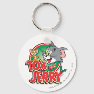 Tom en Jerry Classic Logo Sleutelhanger