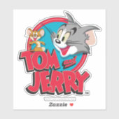 Tom en Jerry Classic Logo Sticker (Vel)