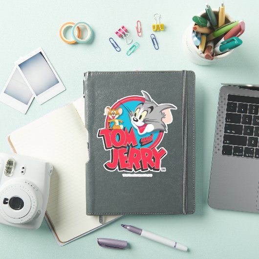Tom en Jerry Classic Logo Sticker (iPad Cover)