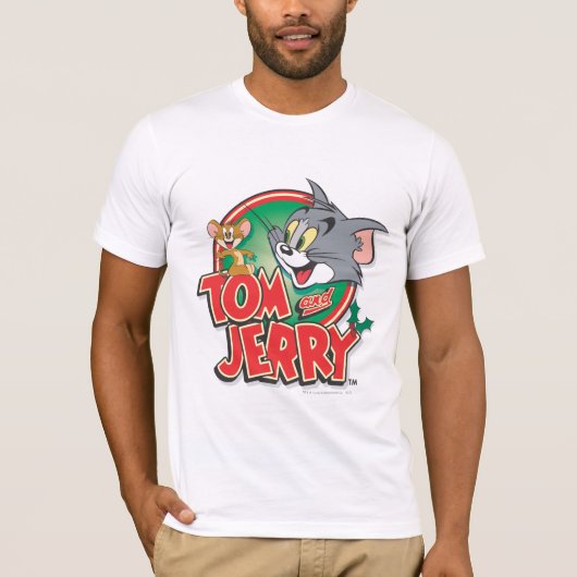 Tom en Jerry Classic Logo T-shirt (Voorkant)