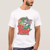 Tom en Jerry Classic Logo T-shirt (Voorkant)