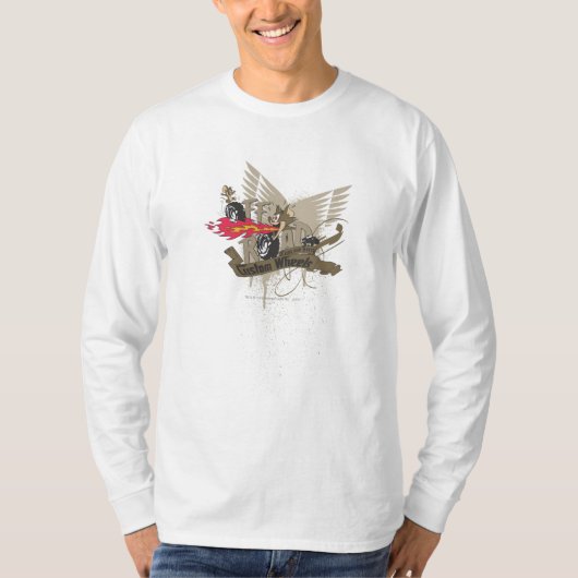 Tom en Jerry Custome Wheels T-shirt (Voorkant)