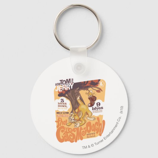 Tom en Jerry De Katten Me-Ouch Sleutelhanger (Voorkant)