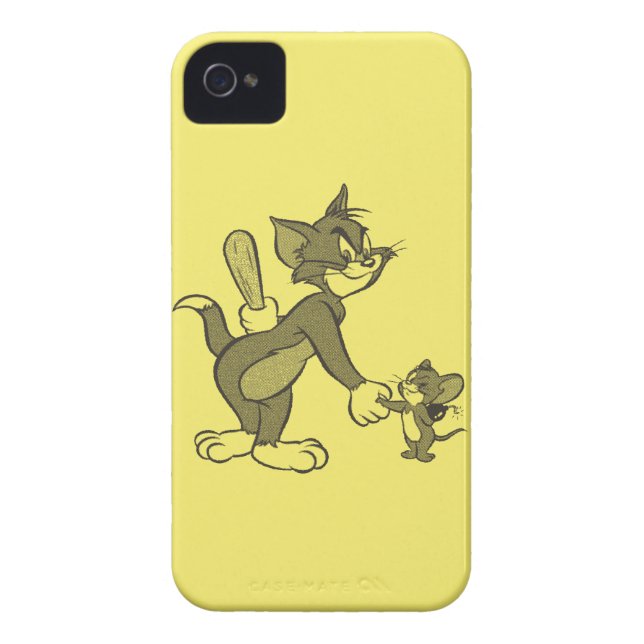 Tom en Jerry Deceitful Handshake Case-Mate iPhone Case (Achterkant)