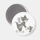 Tom en Jerry Deceitful Handshake Magneet (Voorkant / Achterkant)