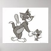Tom en Jerry Deceitful Handshake Poster (Voorkant)