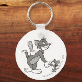 Tom en Jerry Deceitful Handshake Sleutelhanger (Voorkant)