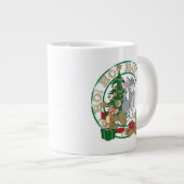 Tom en Jerry die Cadeaus openen Grote Koffiekop (Voorkant rechts)