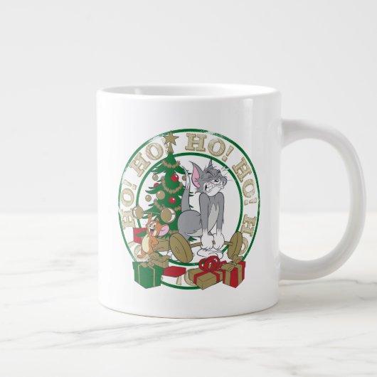 Tom en Jerry die Cadeaus openen Grote Koffiekop (Rechts)