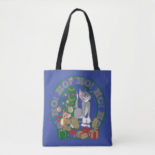 Tom en Jerry die Cadeaus openen Tote Bag