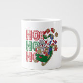 Tom en Jerry die cadeautjes in een slee leveren Grote Koffiekop (Rechts)