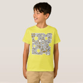 Tom en Jerry Doodle Art T-shirt (Voorkant volledig)