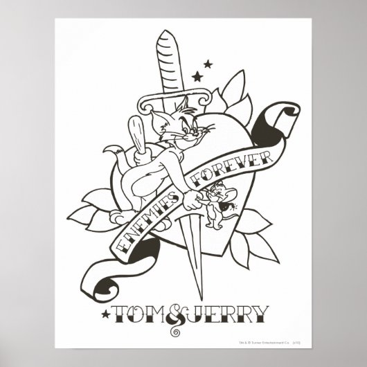 Tom en Jerry Enemies Forever 1 Poster (Voorkant)