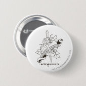Tom en Jerry Enemies Forever 1 Ronde Button 5,7 Cm (Voorkant /achterkant)