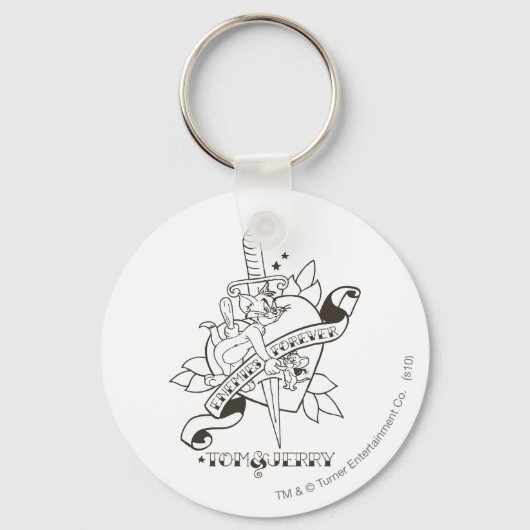 Tom en Jerry Enemies Forever 1 Sleutelhanger (Voorkant)