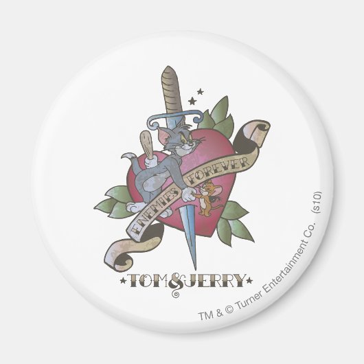 Tom en Jerry Enemies Forever 2 Magneet (Voorkant)