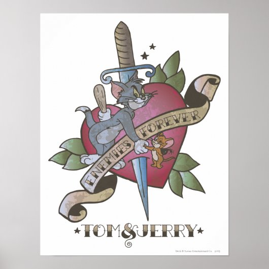 Tom en Jerry Enemies Forever 2 Poster (Voorkant)