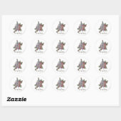 Tom en Jerry Enemies Forever 2 Ronde Sticker (Vel)