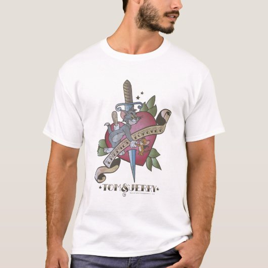 Tom en Jerry Enemies Forever 2 T-shirt (Voorkant)