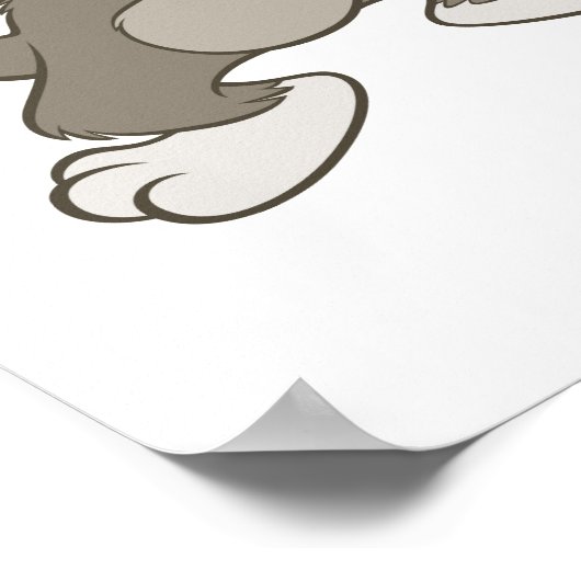 Tom en Jerry Evil Thoughts Poster (Hoek)